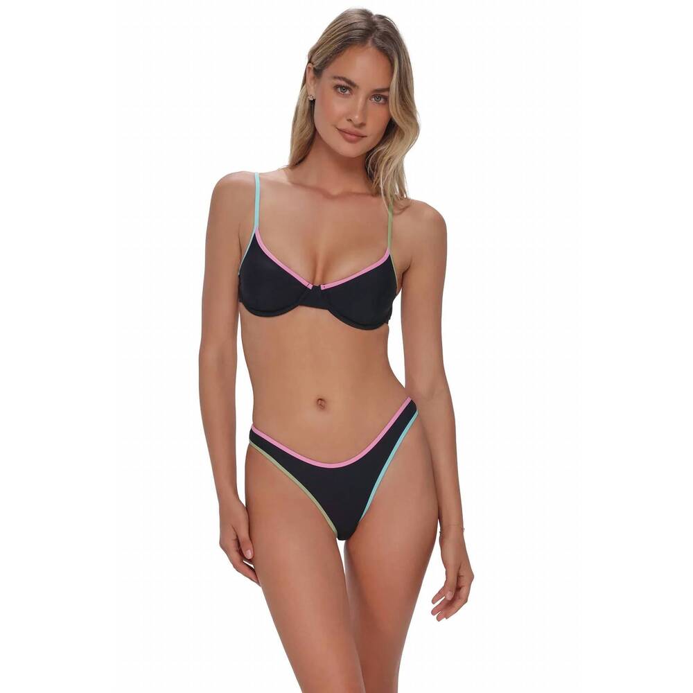 NEW SWIM SYSTEMS dani scoop bikini bottom in black